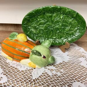 Vintage Horchow Italian Pig Butter Dish